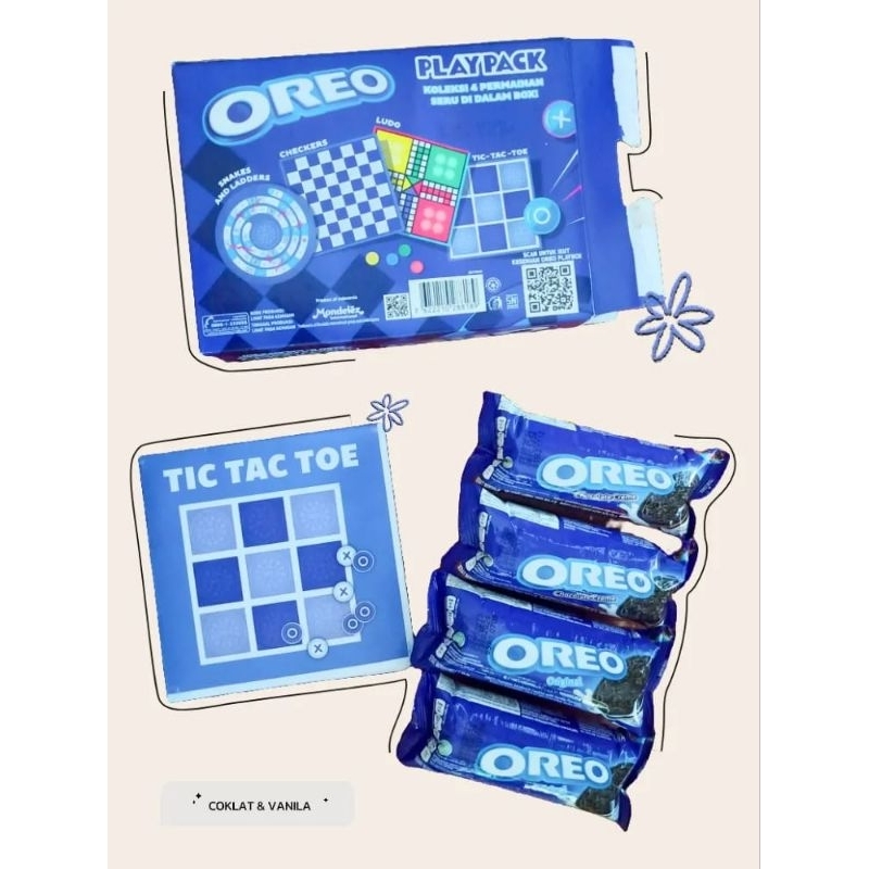 

OREO PLAYPACK 257.6g (4 x 64.6g) Free Salah satu permainan