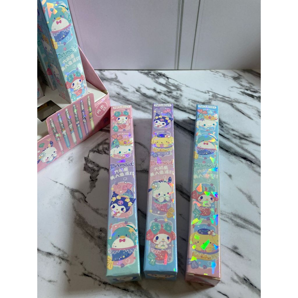 

Pen Pulpen BB pen blind box SANRIO MERMAID melody,cinamonroll,kuromi