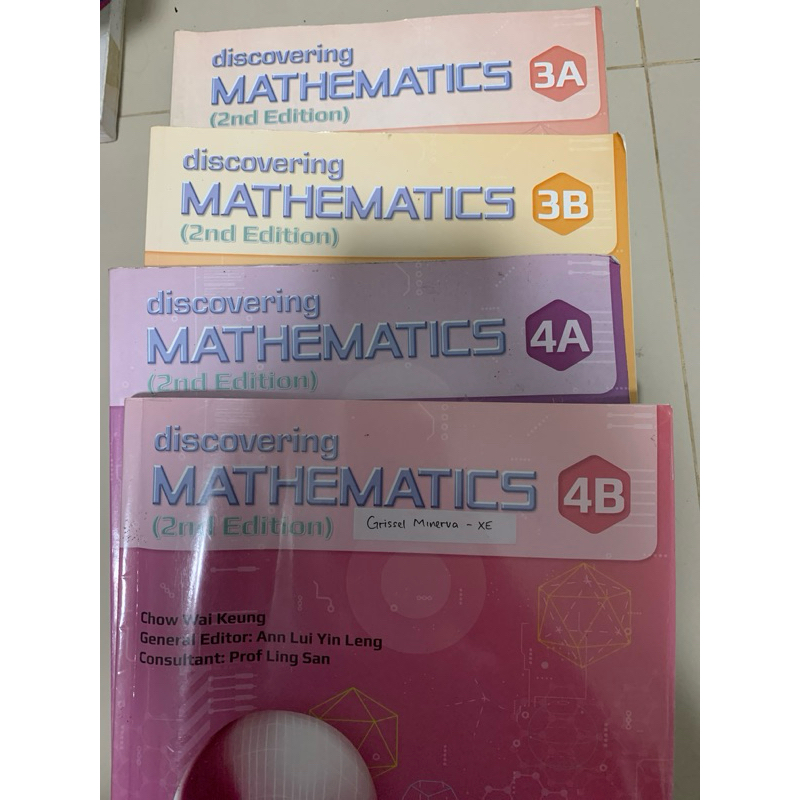 

discovering mathematics 2nd edition textbook 3a 3b 4a 4b