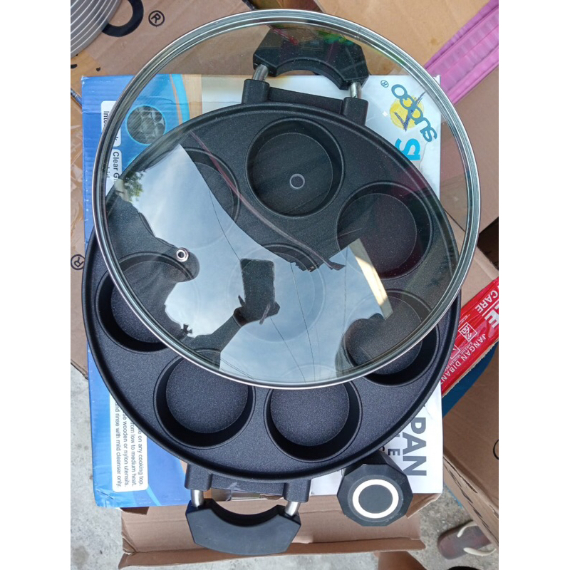 Cetakan kue pukis Sugo isi 10 Lubang / Cetakan kue Pancong ANTI LENGKET