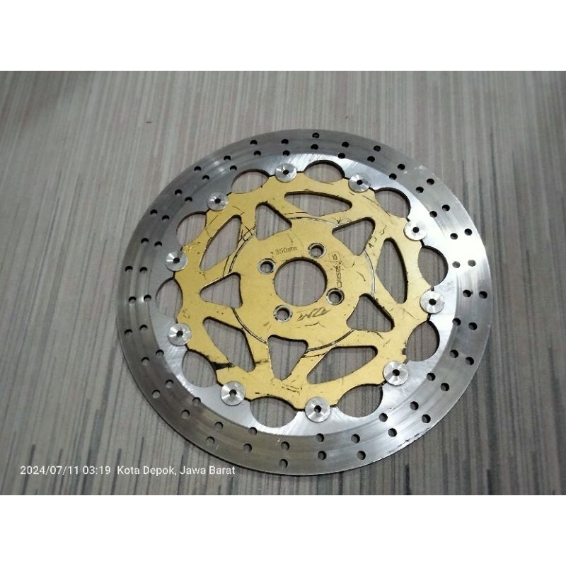 Cakram Depan Lebar Semi Datar Floating Suzuki Skywave/SatriaRU 320mm