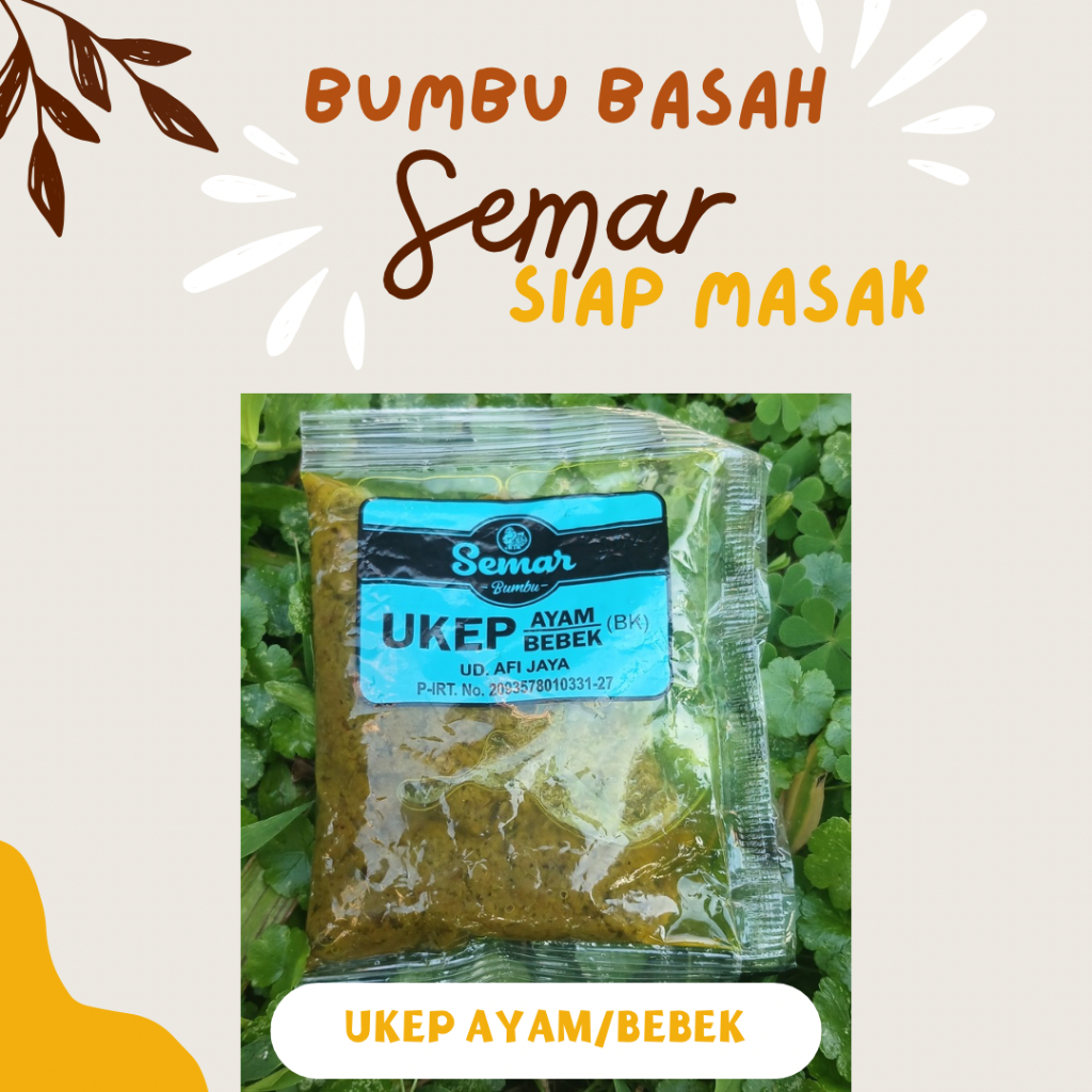 

BUMBU MASAK UKEP AYAM / BEBEK / BEST SELLER / SEMAR / MANTAP
