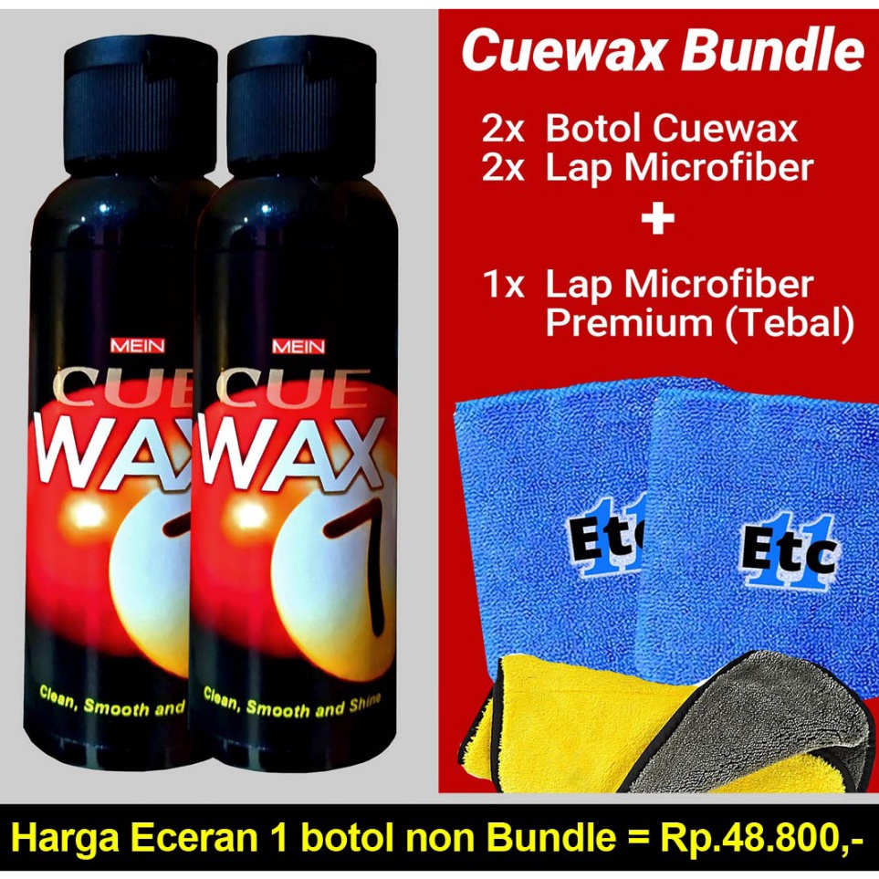 Diskon Pembelian  CueWax 7  Billiard Cue Wax  Pembersih SANITIZER Pelicin Pengkilat Stick Shaft Ferr