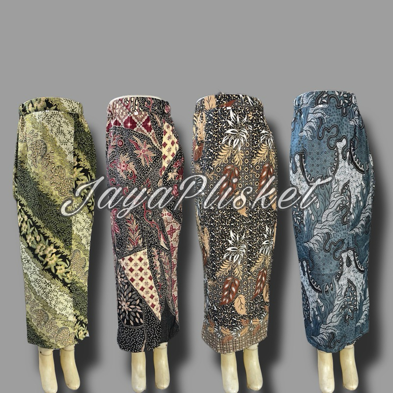(realpict) ROK SPAN BATIK BELAHAN BAWAH / Bawahan Kebaya ,Rok Wisuda, Rok Batik