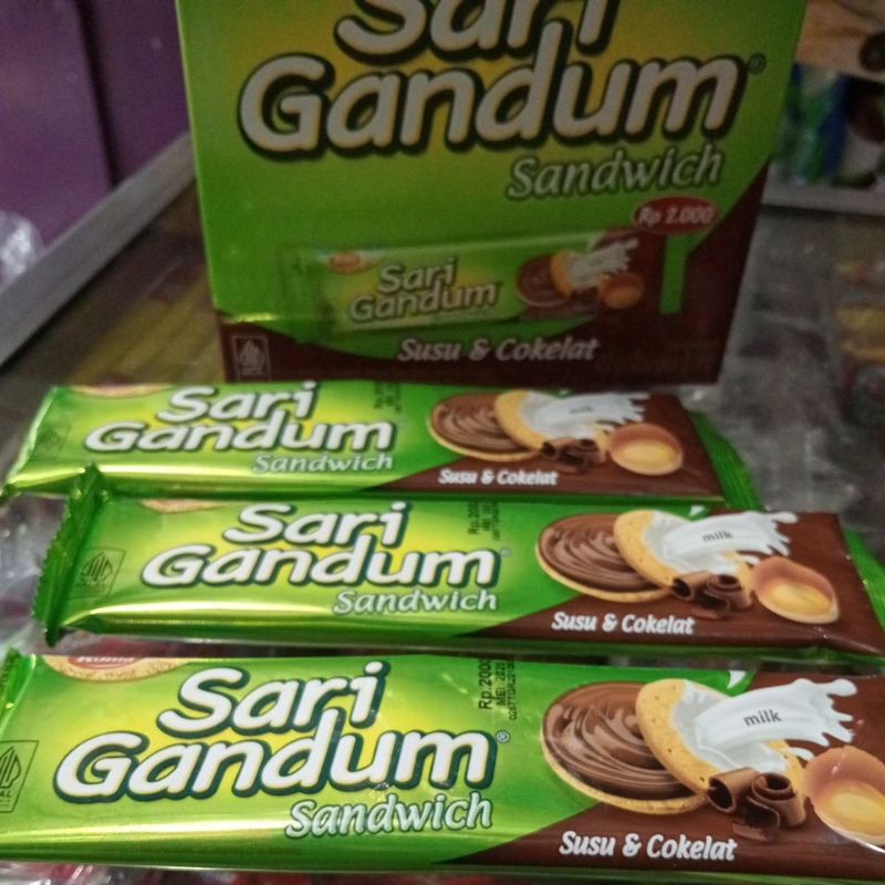 

SARI GANDUM SANDWICH BOX 432g(12bks@36g)