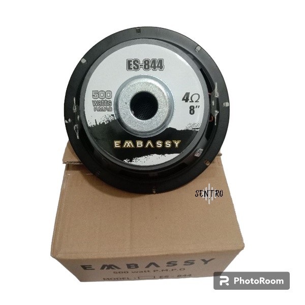 SUBWOOFER 8 Inch Watt ES-844 DOUBLE C MAGNET BESAR