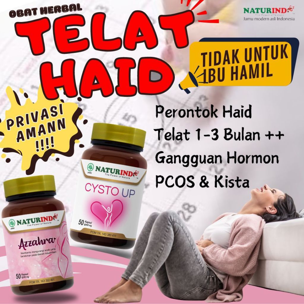 Obat Telat Dateng Bulan Pelancar Haid Pelancaran Menstruasi Detox Rahim Telat Haid 1 2 3 Bulan Azzah