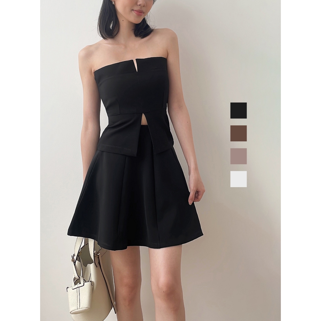 Kadaka B-0162 Mini Flare Skirt Korea Premium Rok Mini Wanita