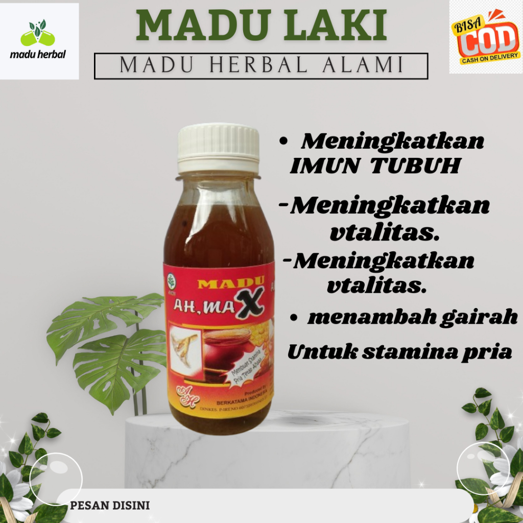 

Madu Herbal Obat Herbal Madu Ah Max Madu Kuat Stamina