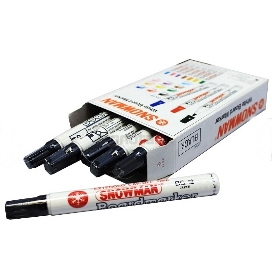 

SPIDOL PAPAN TULIS terjamin kualitasnya bolpoint bisa dihapus snowman BG-12