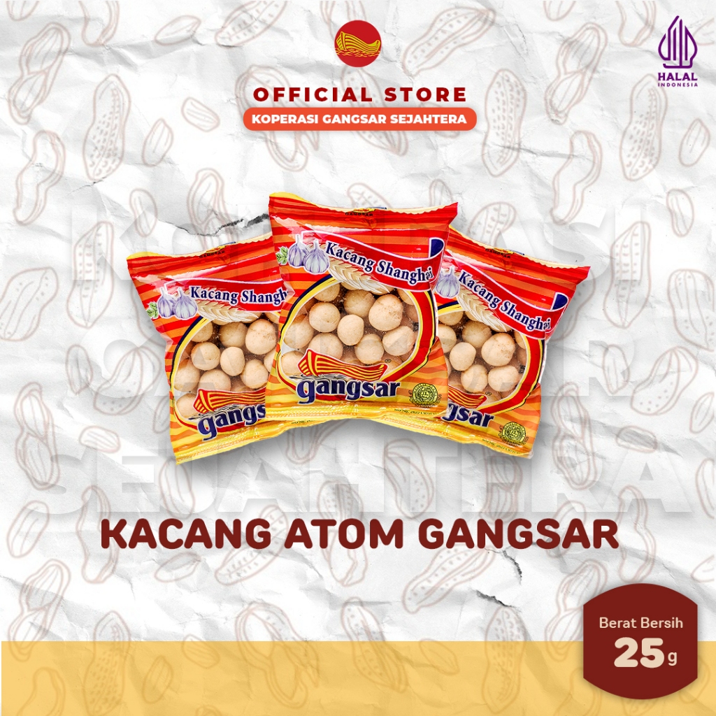 

GANGSAR KACANG ATOM 25gr