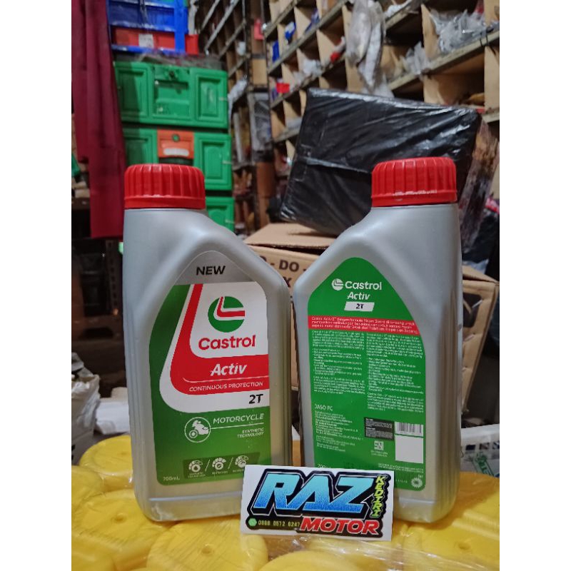 oli samping motor castrol 2T oli castrol 2t 700ml