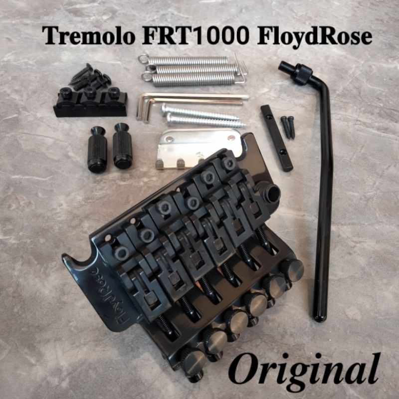 Tremolo Floydrose FRT1000 BLACK original tremolo Floyd rose original