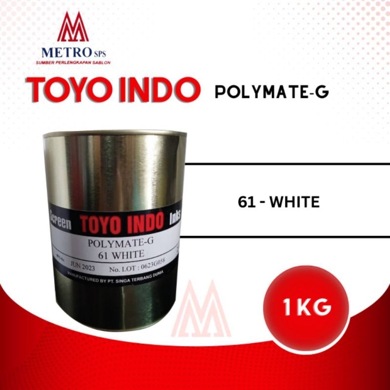 

Polymate G Toyo Indo Putih 1 KG