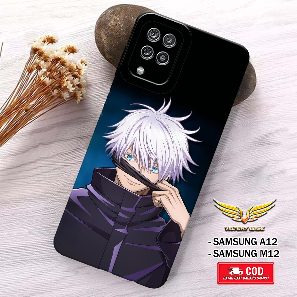 New Anime Case - Softcase Samsung A12 / M12 Terbaru - Case Hp Samsung A12 / M12 - Casing Samsung A12
