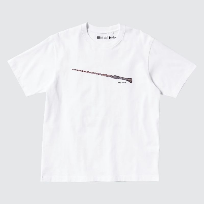Tshirt Uniqlo Harry Potter Wand | Harry Potter UT Kaos Lengan Pendek