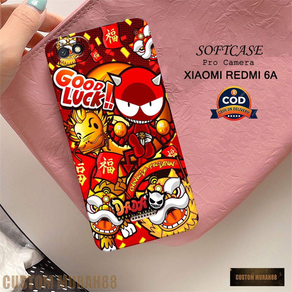 New Aesthetic Case - Softcase Redmi 6A Terbaru - Case Hp Redmi 6A - Casing Redmi 6A - Case Lentur & 