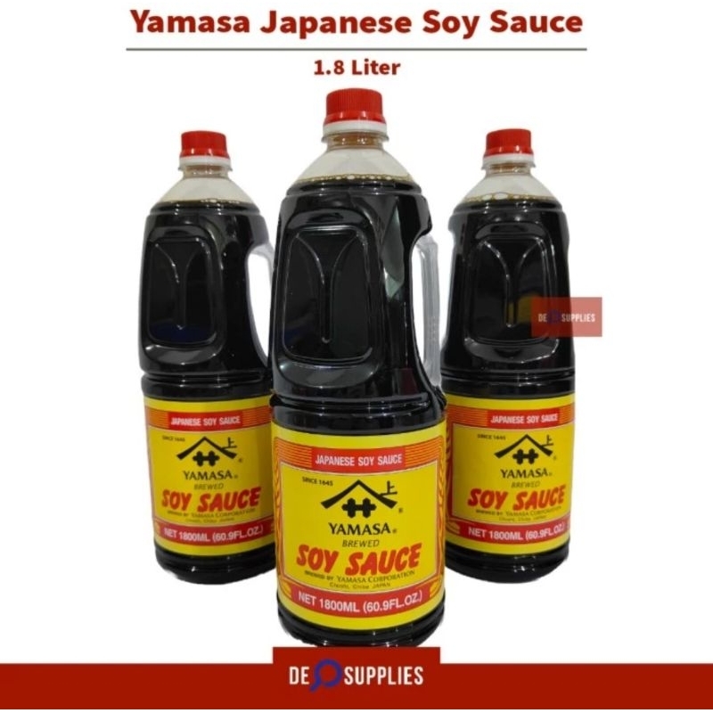 

Yamasa Soy Sauce 1.8L - Kecap Asin Jepang Premium Shoyu 1800ml