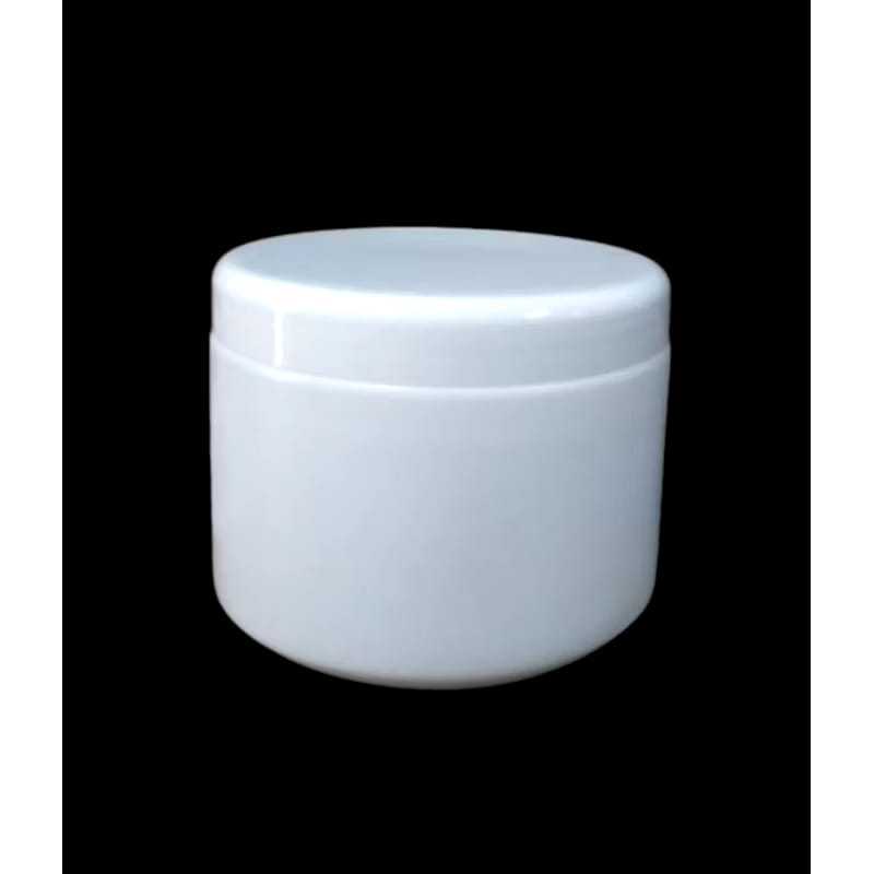 Pot Scrub Toples Jar Plastik Pot Lulur HDPE 500gram
