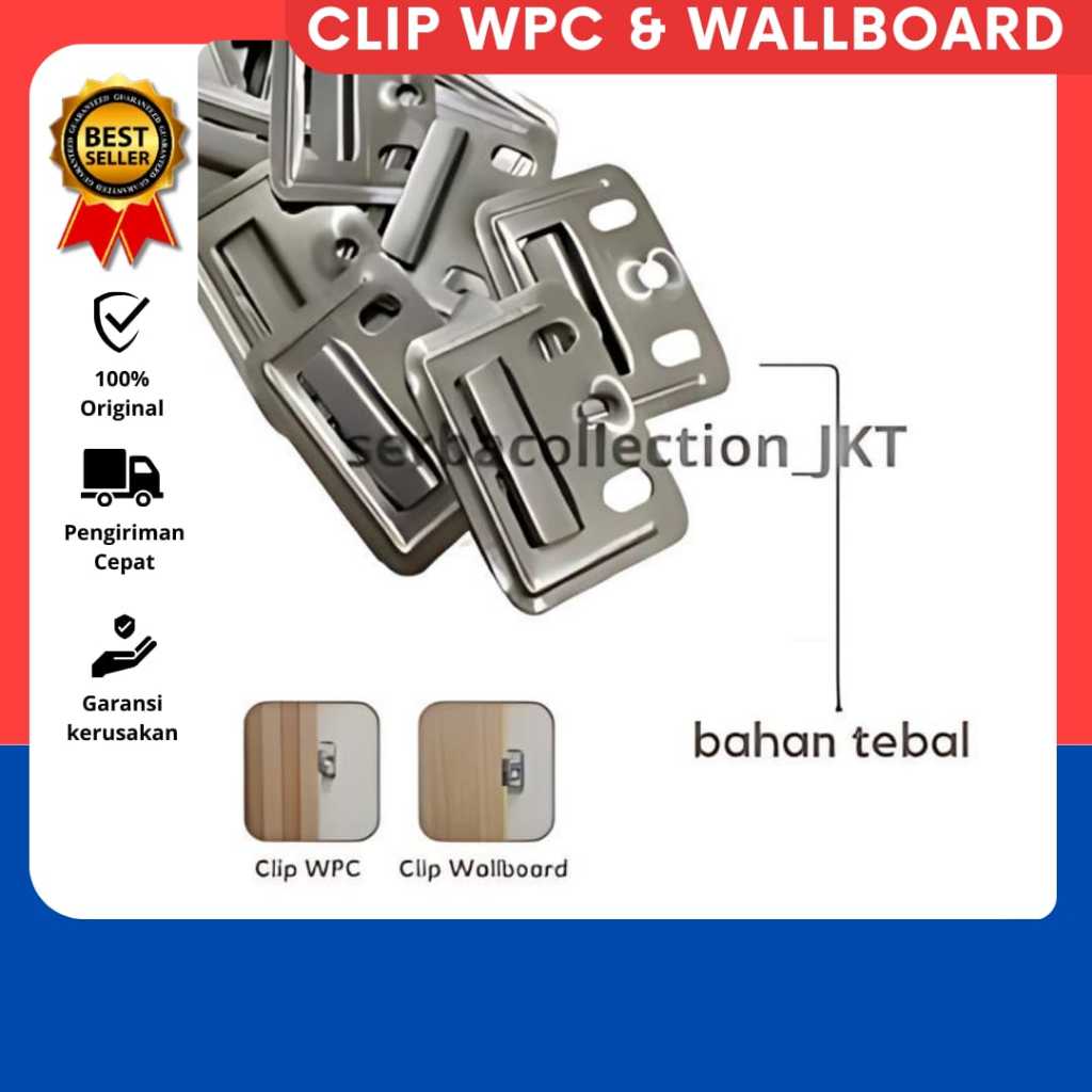 Klip Wpc panel 100pcs