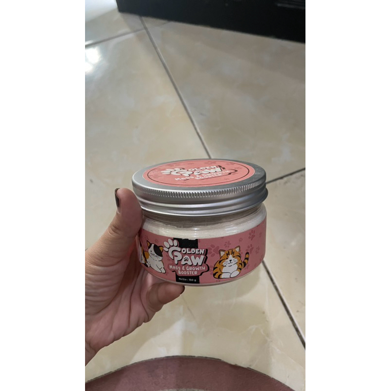 PRELOVED VITAMIN GEMBUL KUCING GOLDENPAW 150gr