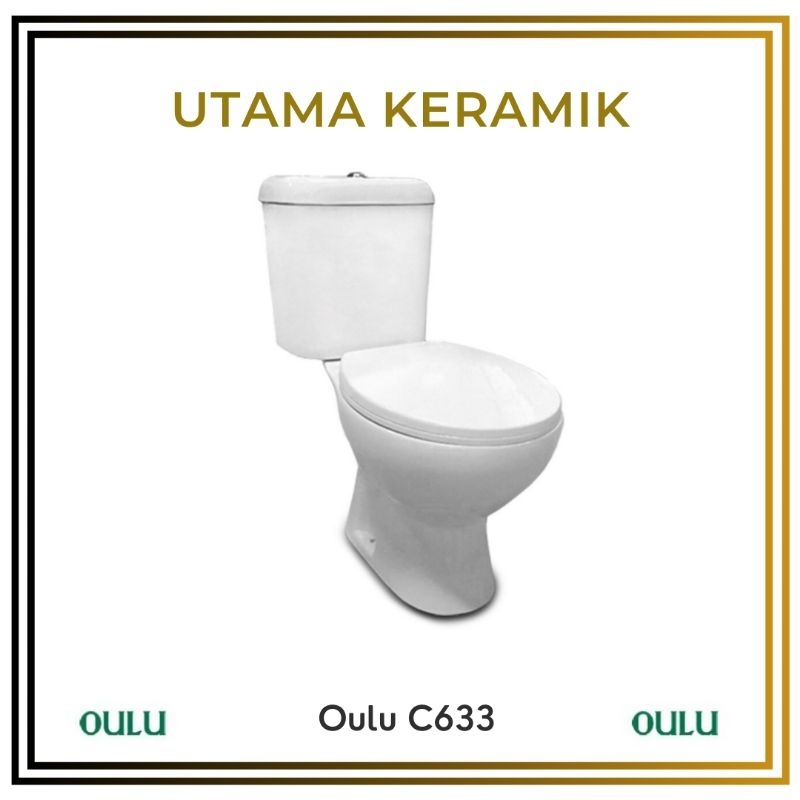 Closet Oulu C633 White - Kloset duduk