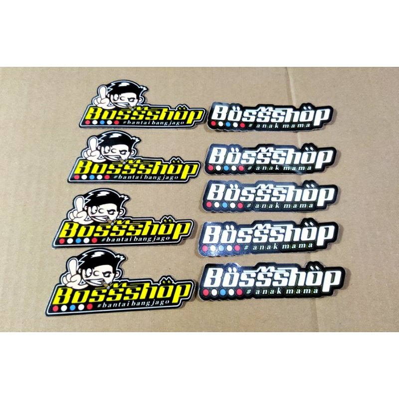 

Cutting stiker Bossshop Accessories Glossy 10 x 4cm 1 Pcs Bosshop Jago Bosshop Mama