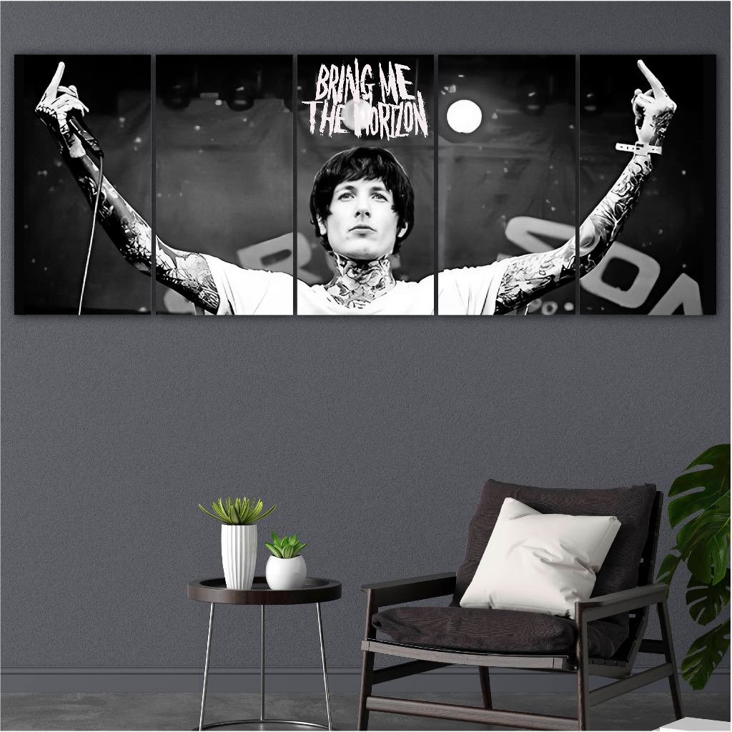 Poster dinding band Bmth 1 set - Hiasan dinding aesthetic