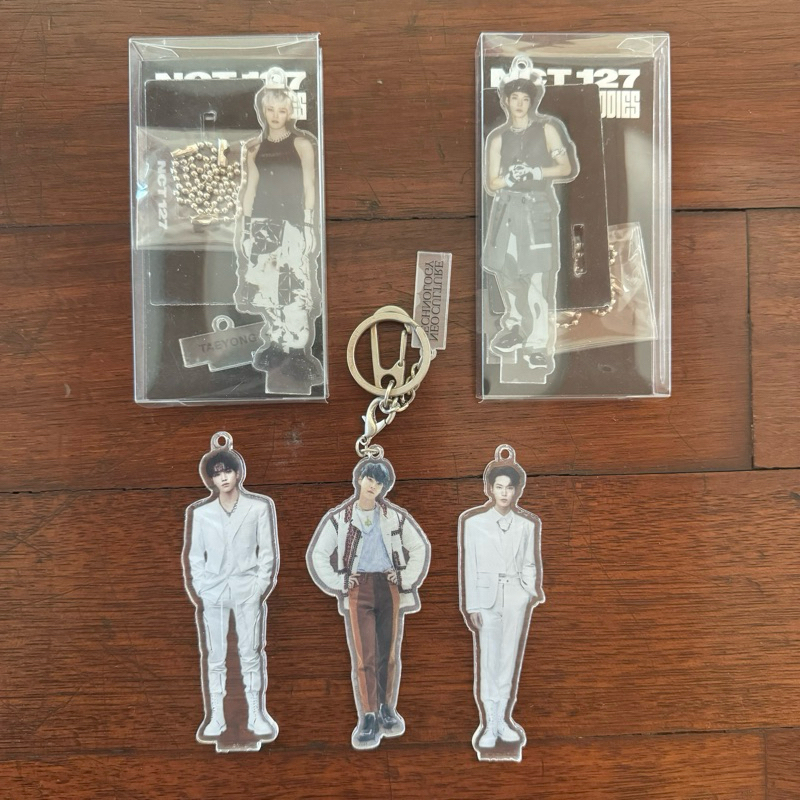 aryclic keychain keyring gantingan doyoung taeyong 2baddies the link