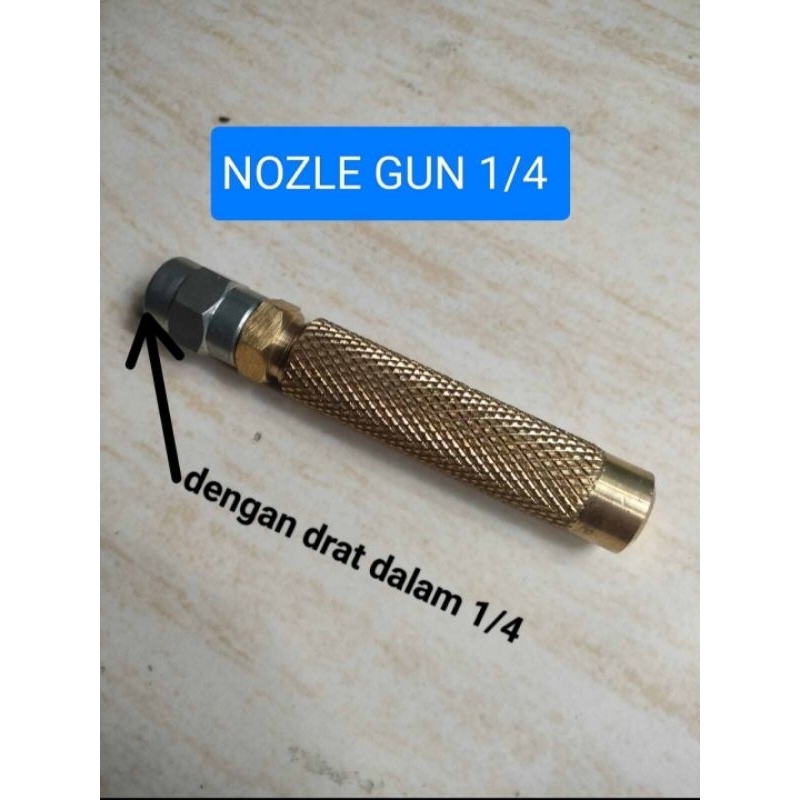 gun 1/4 Kuningan untuk mesin sanchin 20/30