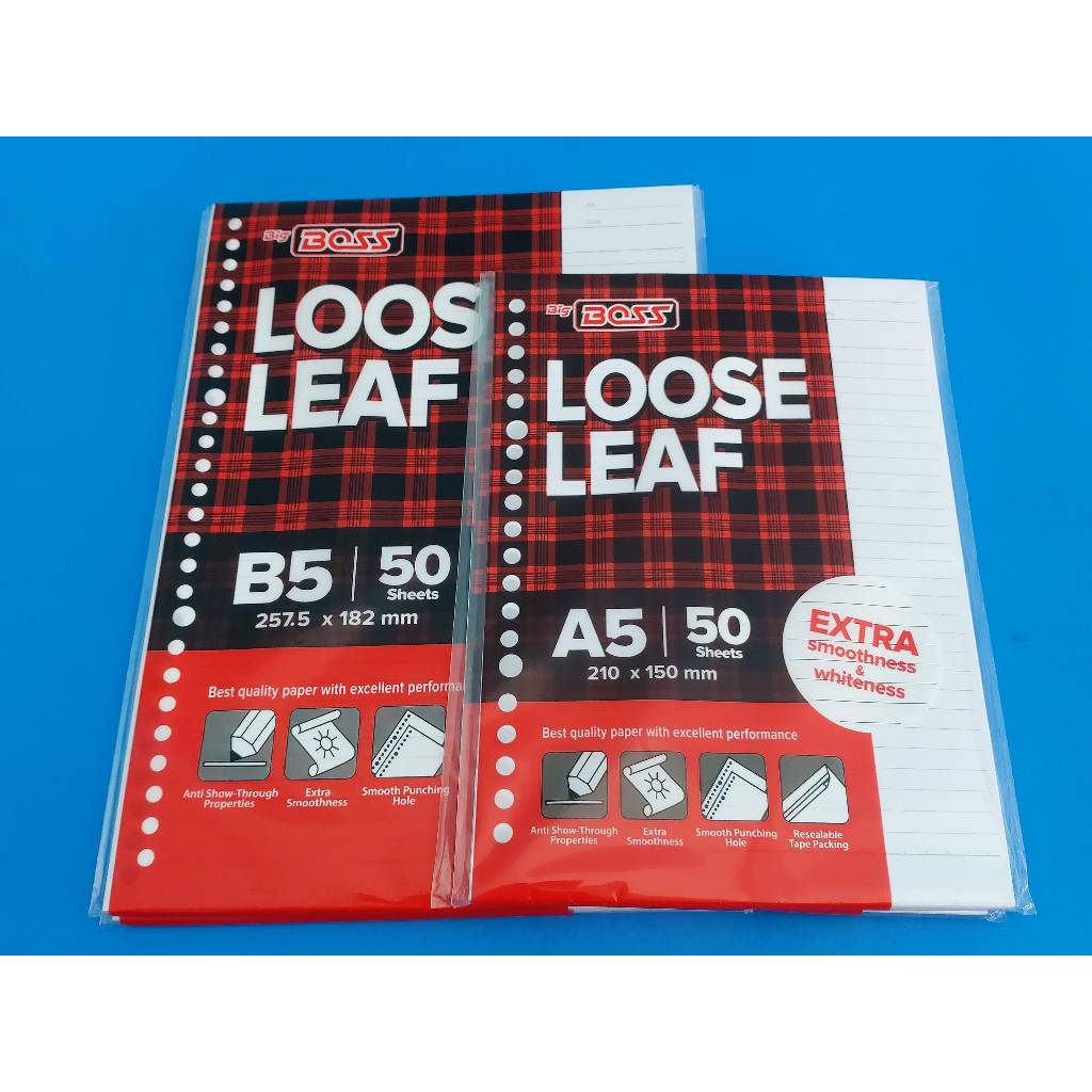 

Loose Leaf Big Boss Bergaris A5 & B5