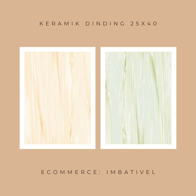 Keramik Dinding 25x40 UNO Acacia - Keramik Dinding Dapur - Keramik Dinding Kamar Mandi