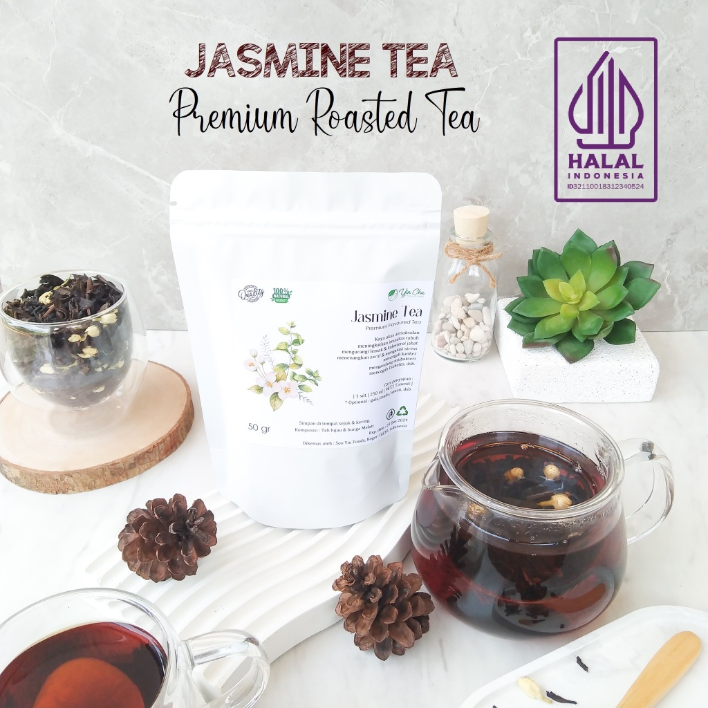 

Indonesian Jasmine Tea/Teh Wangi Melati 50 Gr