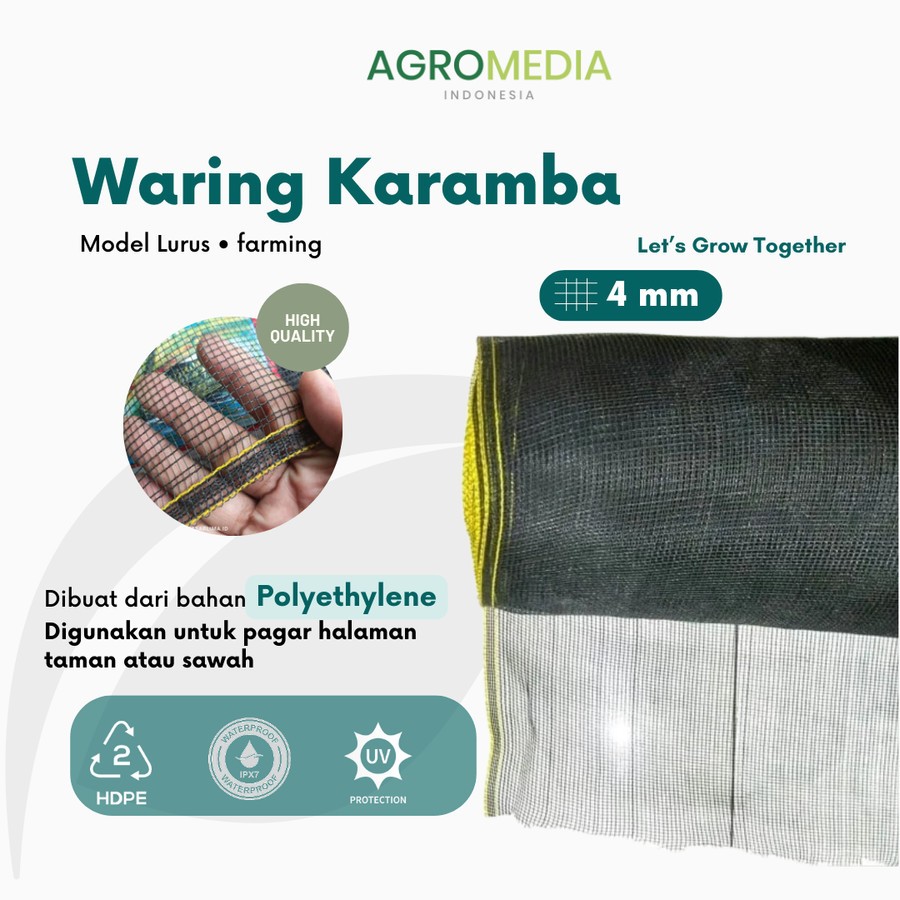 Waring Keramba Ikan / Waring TL/ Waring Kebun / Waring Pagar / Waring