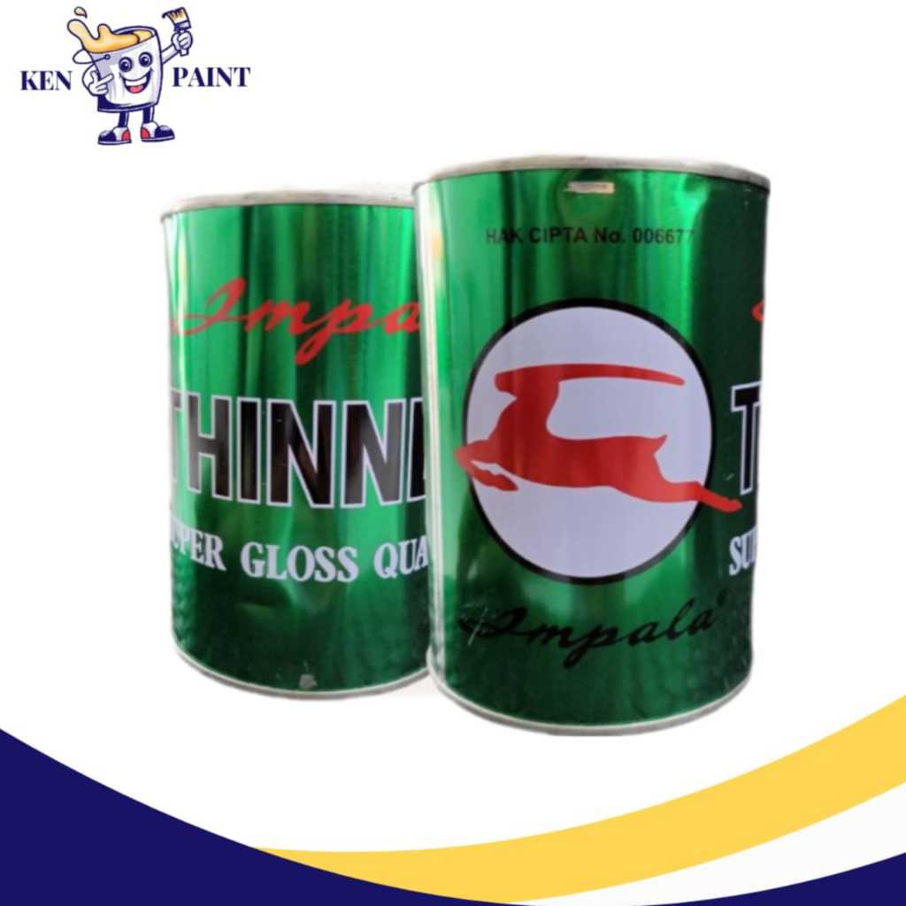 THINNER THINER IMPALA PENGENCER CAT MINYAK BESI KAYU TINER IMPALA 1 LITER