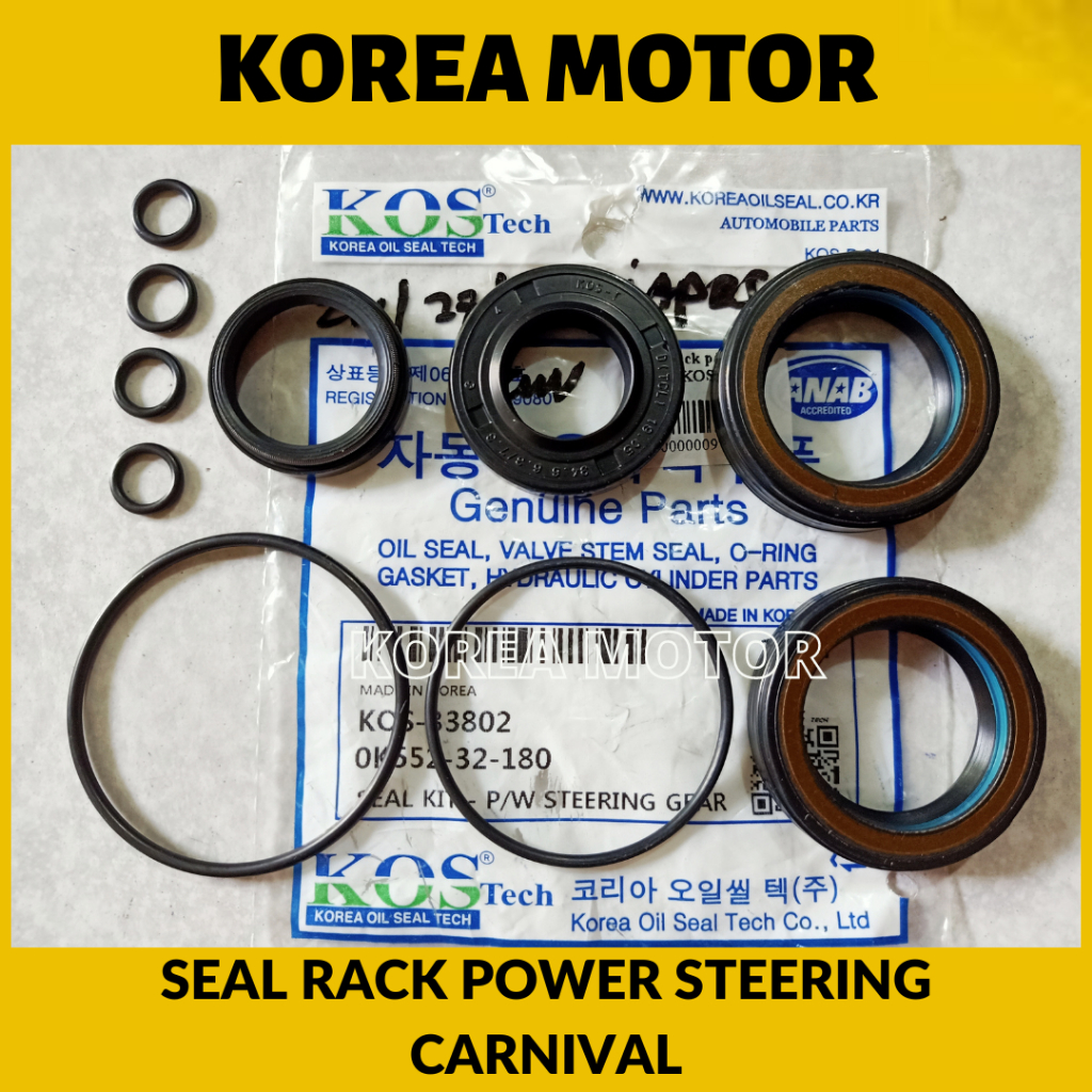 Seal Rack Power Steering KIA Carnival Sedona Seal Rack Bawah