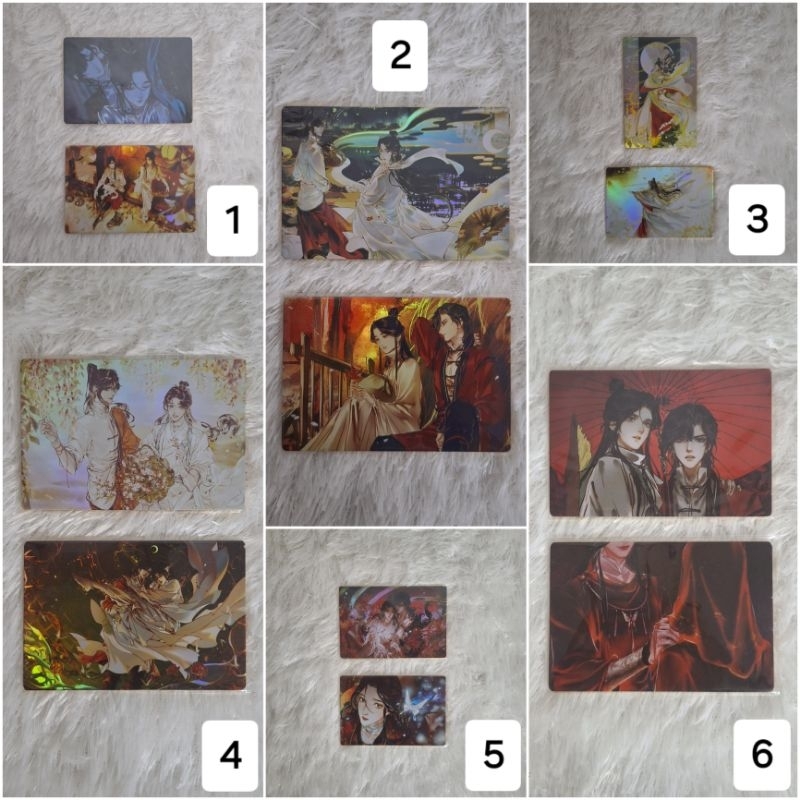 HEAVEN OFFICIAL'S BLESSING AR CARD MERCHANDISE TGCF