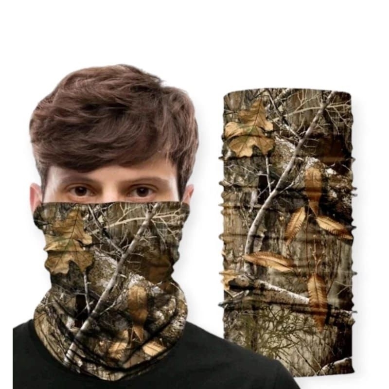 Masker BAFF MOTIF CAMO (Ranting Pohon) / Masker Baff Multifungsi Motif Camo (Ranting Pohon)