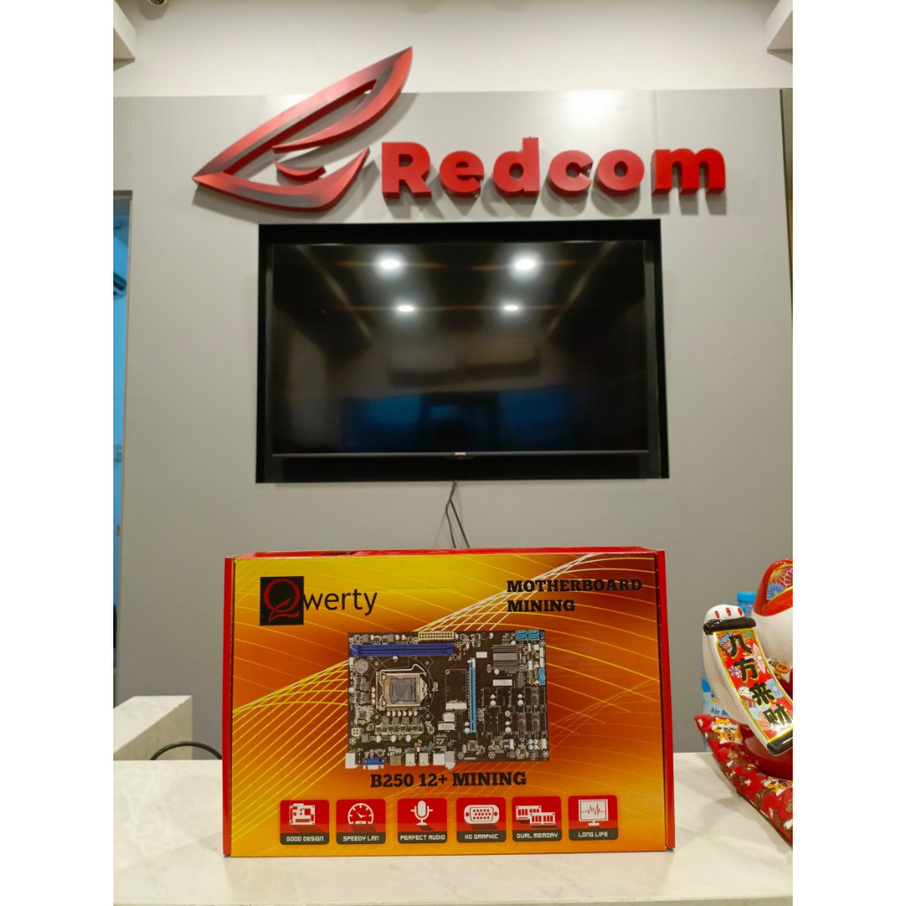 PAKETAN QWERTY B250 12+ MINING 12 VGA BTC + RAM + PROCESSOR