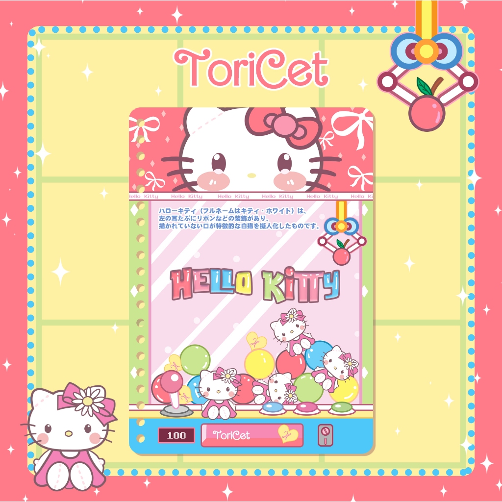 

Loose Leaf / Kertas Binder A5 Toricet Game - 015 Hello Kitty