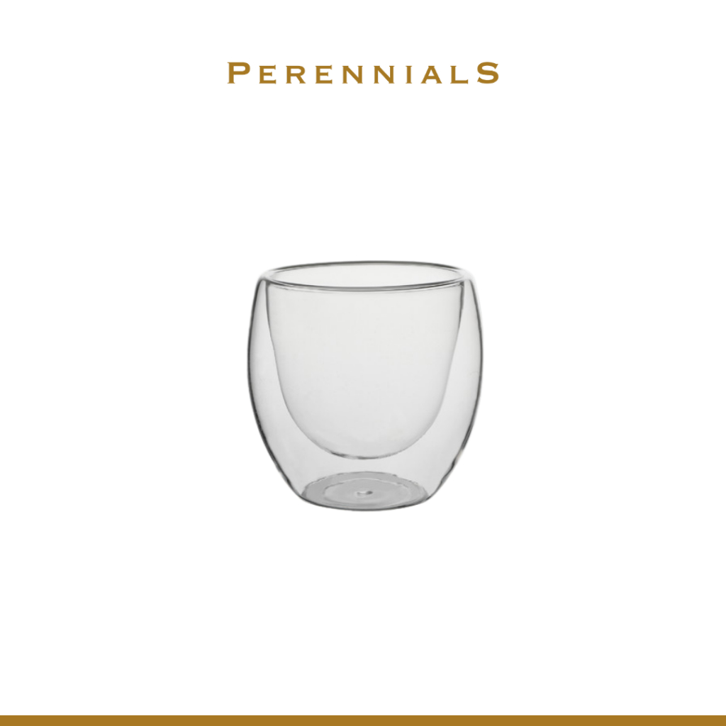 Gelas Double Wall Borosilicate Serena Vienna 80ml / 250ml / 350ml / 450ml
