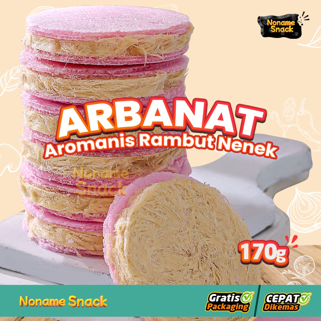 

NoName Snack - Arbanat - Aromanis Rambut Nenek 1Pcs Grosir