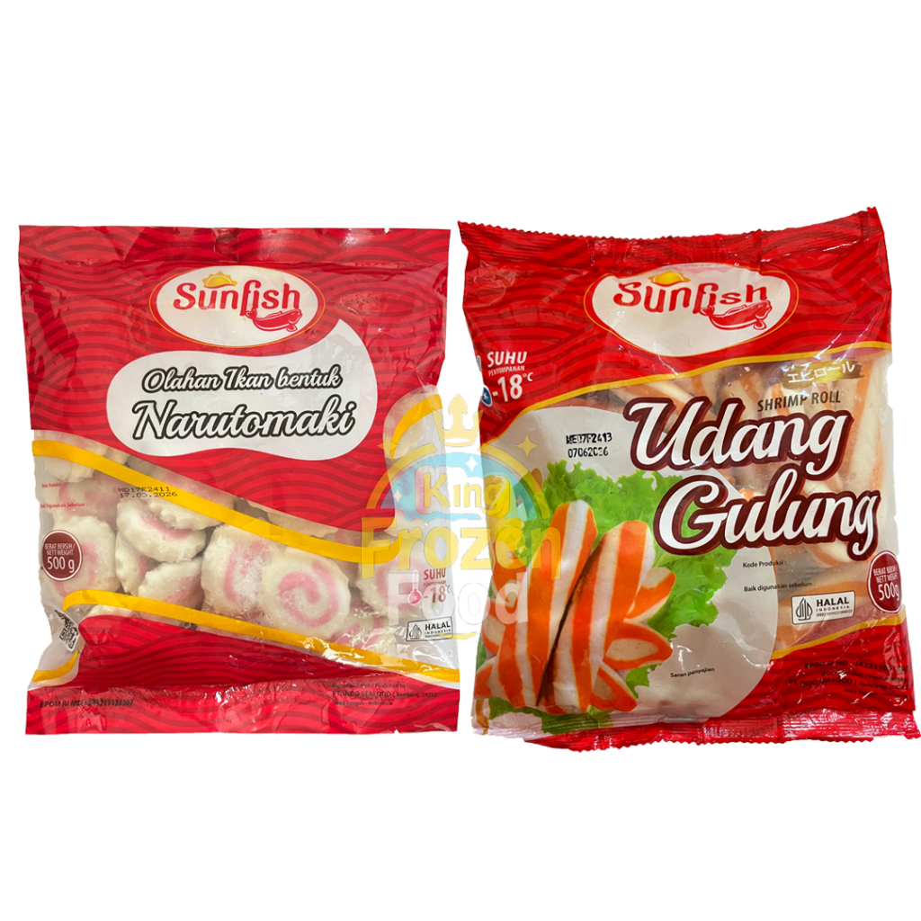 

Sunfish Narutomaki/Udang Gulung 500g