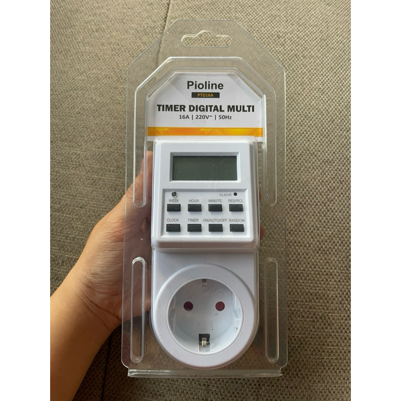 Digital timer colokan listrik timer