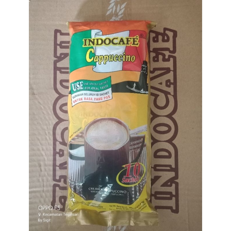 

Indocafe Cappucino 10 Sachet