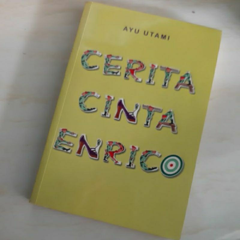 Novel Cerita Cinta Enrico by Ayu Utami Preloved