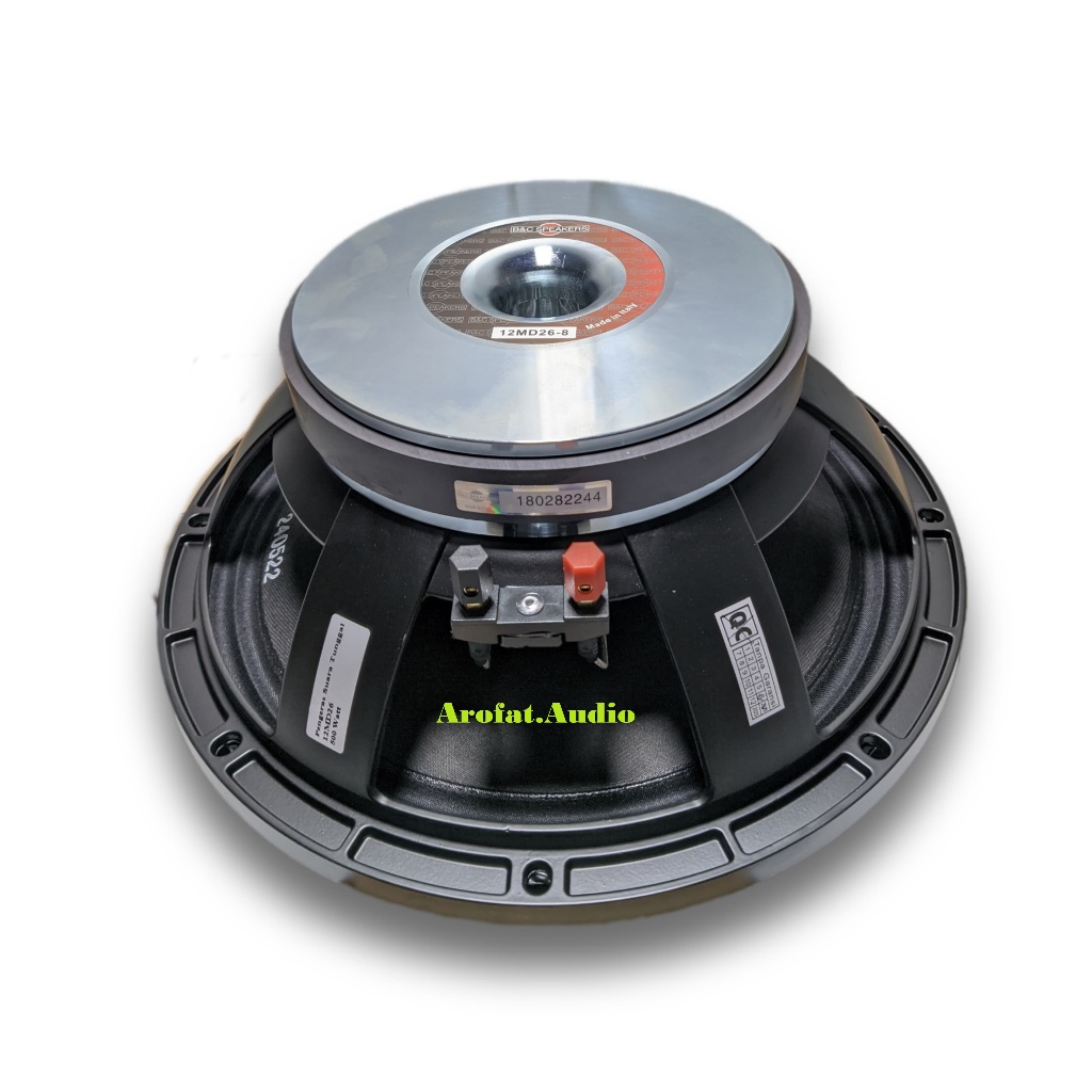 SPEAKER KOMPONEN B&C 12MD26 SPEAKER BNC 12 MD26 12 INCH /BNC 12MD26