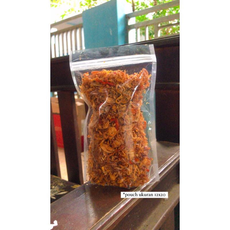 

Bawang Goreng Original/BaGor Premium Asli Original pouch sedang