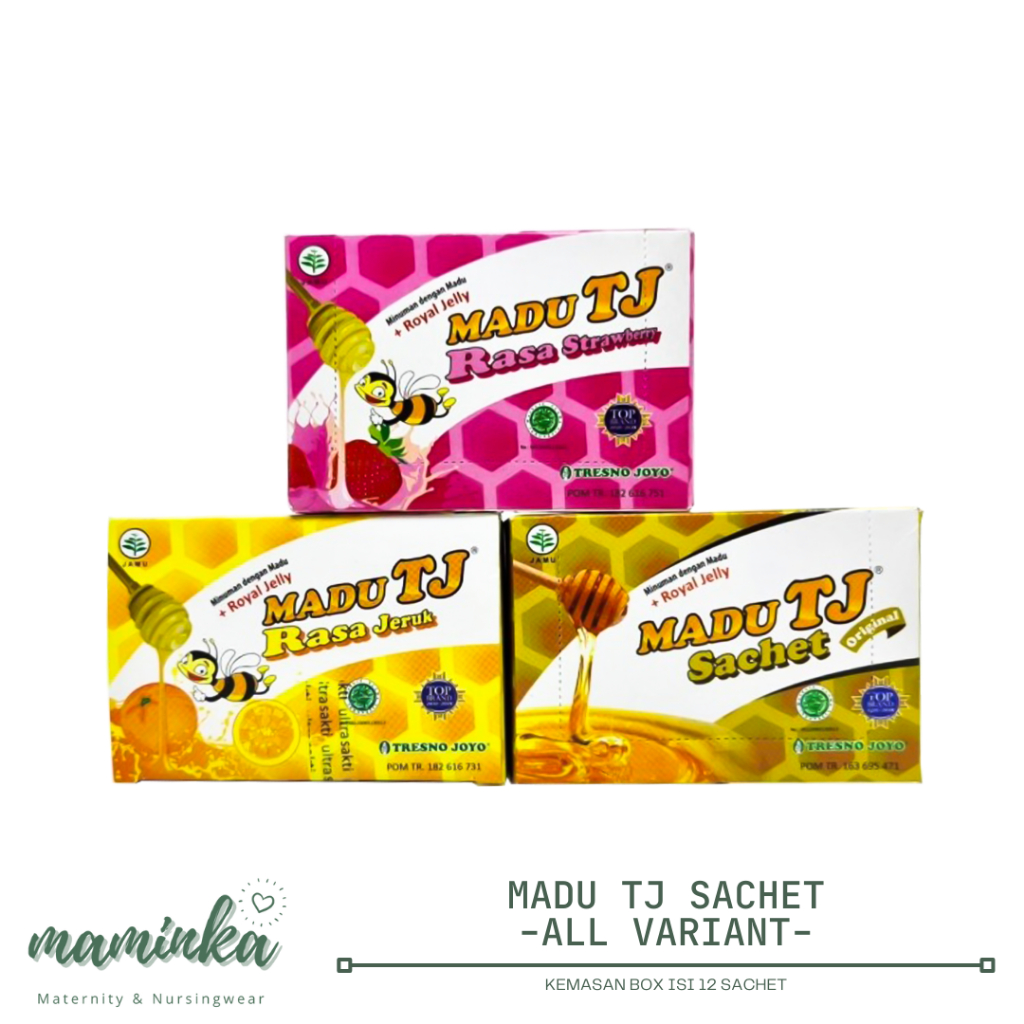 

Madu TJ Sachet 1 Box isi 12 Sachet