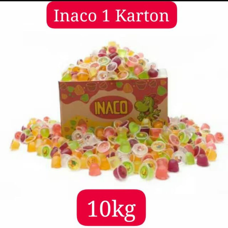 

INACO JELLY MIX FRUIT 1 KARTON (10KG)